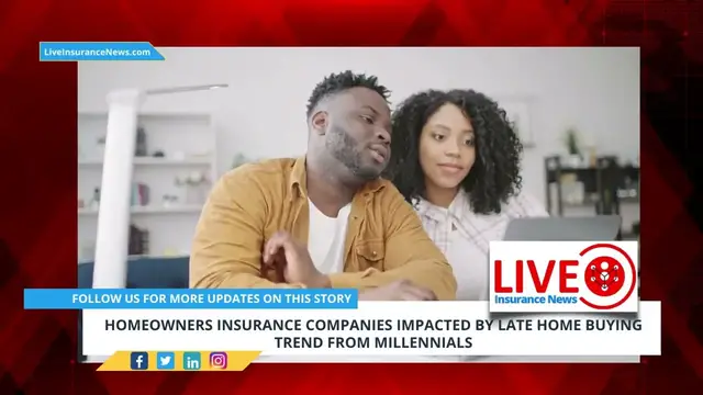 Video thumbnail for Spanish - Homeowners insurance companies impacted by late home buying trend from Millennials