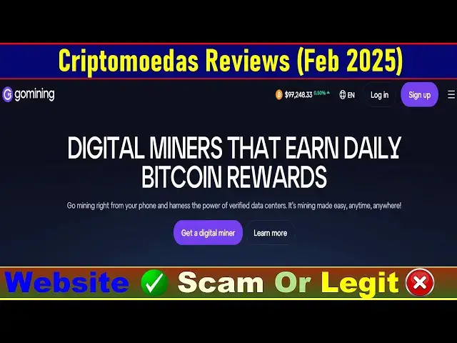 Video thumbnail for Criptomoedas Review (Feb 2025) : Is This Crypto Platform a Scam or Legit?