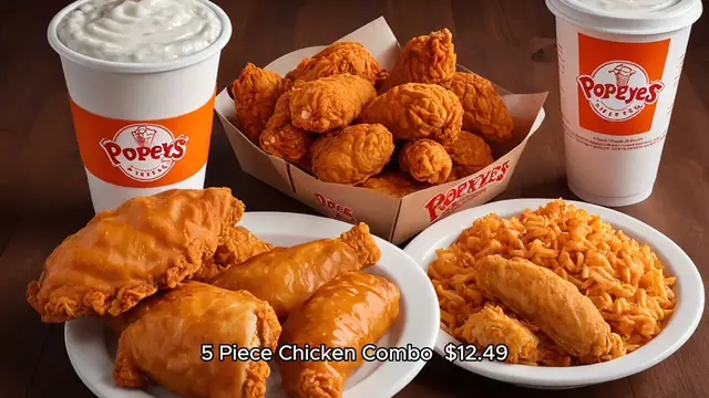 Video thumbnail for Popeyes Menu Prices