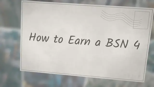 Video thumbnail for Bachelor’s Degrees in Nursing Programs (BSN)