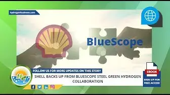Video thumbnail for Shell backs up from BlueScope Steel green hydrogen collaboration