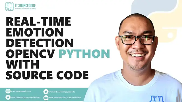Video thumbnail for Real-Time Emotion Detection OpenCV Python with Source Code | OpenCV Python Projects with Source Code