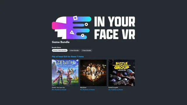 Video thumbnail for Humble In Your Face VR Bundle Out Now