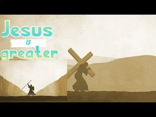 'Video thumbnail for Jesus Is Greater Than Moses , Hebrews 3:1-6'