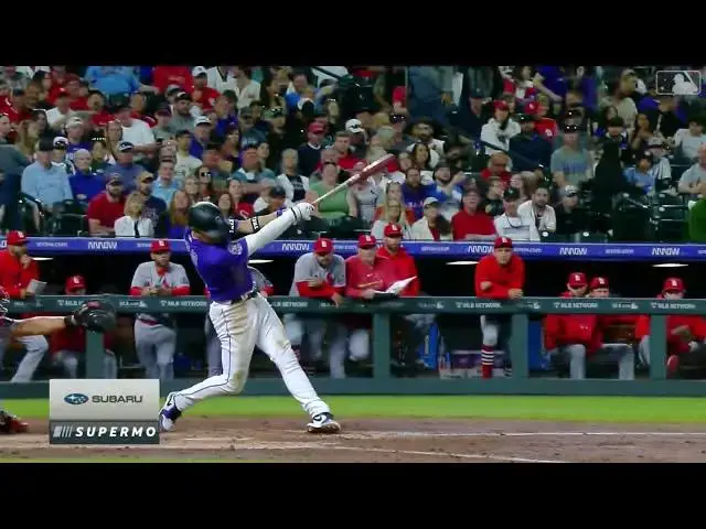 'Video thumbnail for Alan Trejo BELTS His 2nd RBI Single! | Colorado Rockies | 4/10/2023'