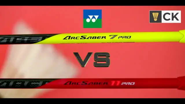 Video thumbnail for Yonex Arcsaber 7 Pro Review vs Yonex Arcsaber 11 Pro - Which even balanced racket is better?