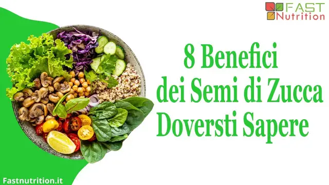'Video thumbnail for 8 benefici dei semi di zucca doversti sapere'