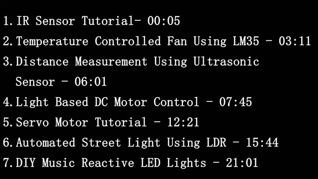 'Video thumbnail for 7 Arduino Projects for Beginners in 2022'