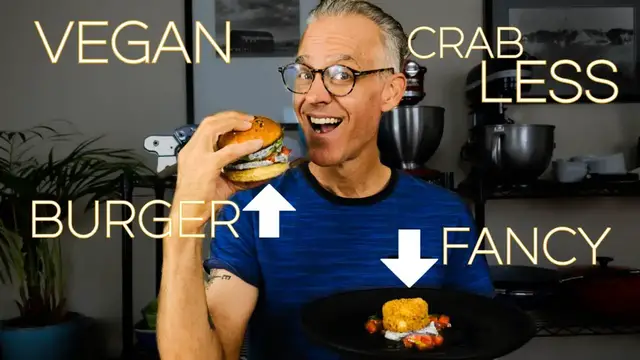 Video thumbnail for Vegan Heart of Palm Cakes (2 WAYS ) BETTER THAN CRAB CAKES!!!!