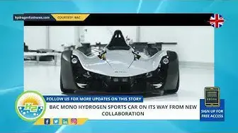 Video thumbnail for BAC Mono hydrogen sports car on its way from new collaboration