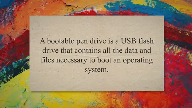 Video thumbnail for How to Make Pen Drive Bootable or Use Rufus to Make Pen Drive Bootable