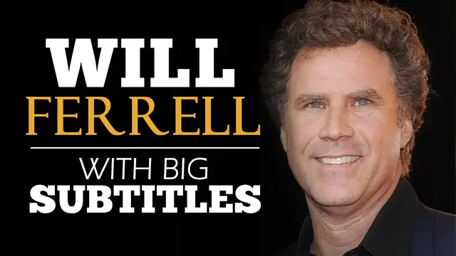 Video thumbnail for ENGLISH SPEECH | WILL FERRELL: Trust Your Gut (English Subtitles)