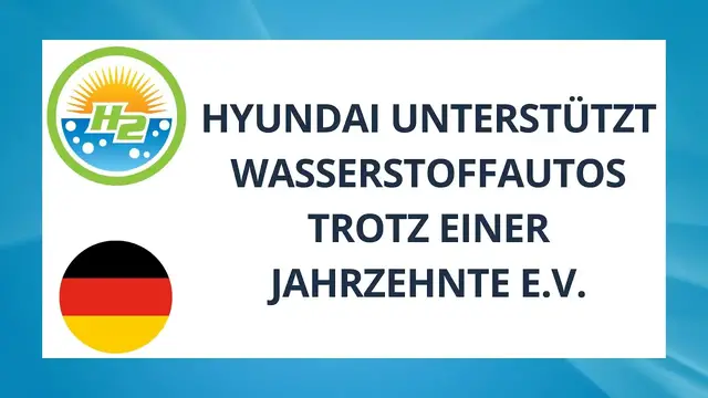Video thumbnail for [German] Hyundai backs hydrogen powered cars despite being a decade behind EVs