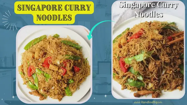 Video thumbnail for Singapore Curry Noodles