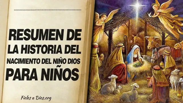 Video thumbnail for 🙏 Resumen de la Historia DEL NACIMIENTO DEL NIÑO DIOS PARA NIÑOS 📖