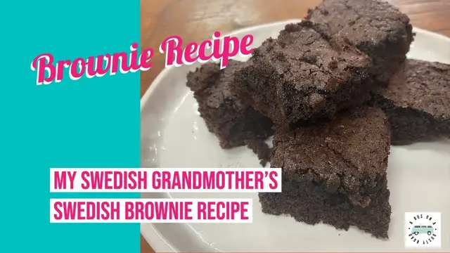Video thumbnail for My Swedish Grandmother's Swedish Brownie Recipe