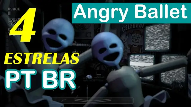 'Video thumbnail for Sister Location - Angry Ballet Completo PT BR - Custom Night Parte 1'