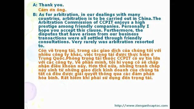 Video thumbnail for English for Trade, Finance, and Bank Unit 09 - Dialogue 001