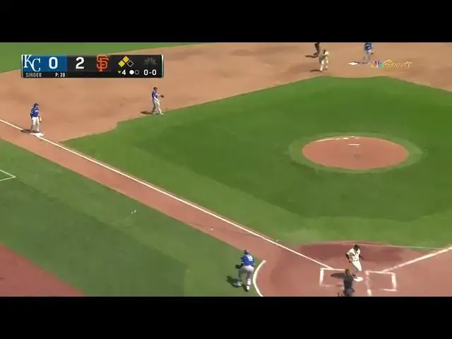 'Video thumbnail for Joc Pederson CLUBS a RBI Sacrifice-Fly, Scoring Michael Conforto! | San Francisco Giants | 4/8/2023'