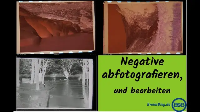 'Video thumbnail for Negative abfotografieren - Ausrüstung und Nachbearbeitung'