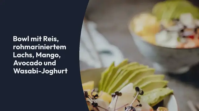 Video thumbnail for Hawaiian_Lachs_Mango_Poke_Bowl