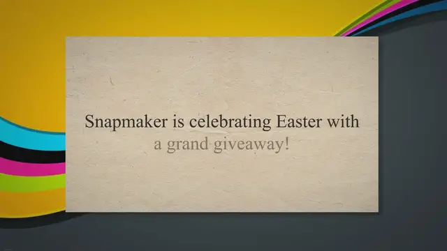 Video thumbnail for Snapmaker Egg Hunt Giveaway - Win A Brand New 3D Printer And More