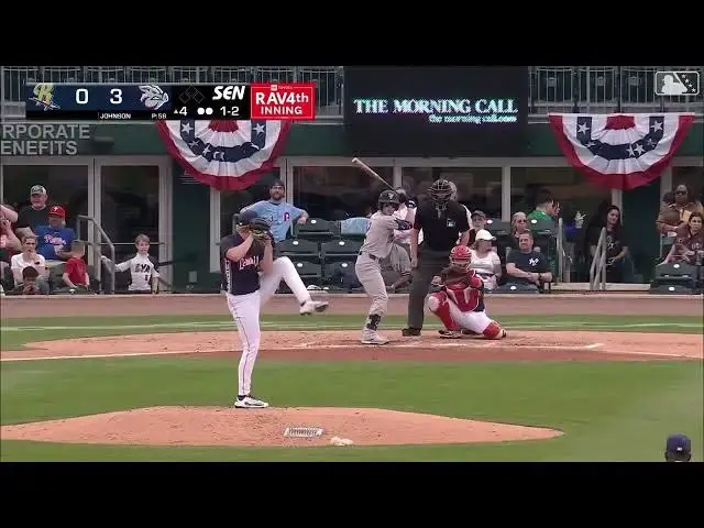 'Video thumbnail for Seth Johnson Strikes Out 5 in 5 Shutout Innings! | Philadelphia Phillies Prospect | 03/29/2025'