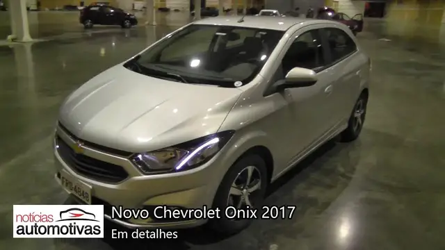 Video thumbnail for Novo Chevrolet Onix 2017 - Detalhes - NoticiasAutomotivas.com.br