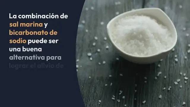 Video thumbnail for Sal marina y bicarbonato para la sinusitis
