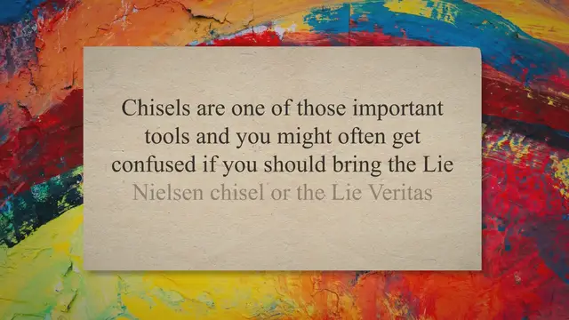 Video thumbnail for Lie Nielsen Vs Veritas Chisels