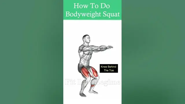Video thumbnail for How To Do Bodyweight Squat With Proper Form And Technique
