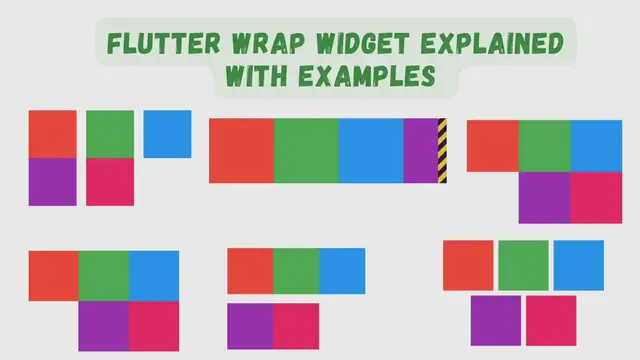 Video thumbnail for How To Easily Use Flutter Wrap Widget – Flutter Example Code