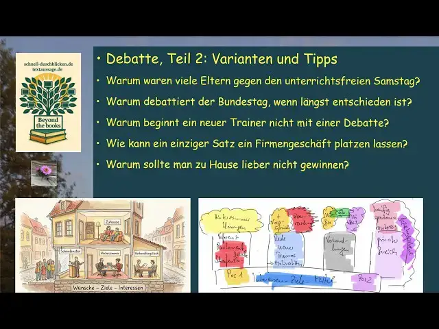 Video thumbnail for Debatte, Teil 2: Wo fällt eigentlich die Entscheidung? Schaufenster, Hinterzimmer, Verhandlungstisch