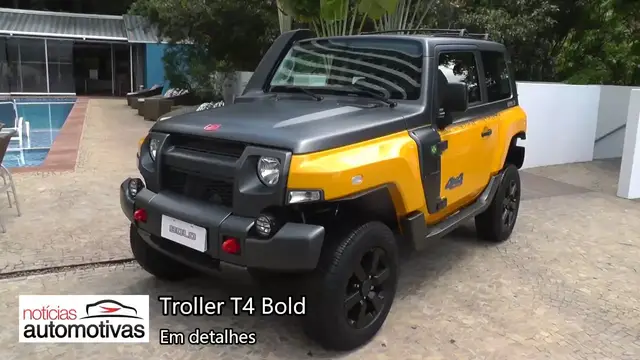 Video thumbnail for Troller T4 Bold - Detalhes - NoticiasAutomotivas.com.br