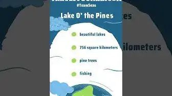 Video thumbnail for Biggest Lakes In Texas - Lake O’ the Pines