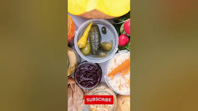 Video thumbnail for Best Pickled Vegetables for Gut Health #shorts