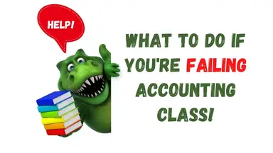 'Video thumbnail for What To Do if You are Failing Accounting Class | Accounting How To | How to Pass Accounting Class'
