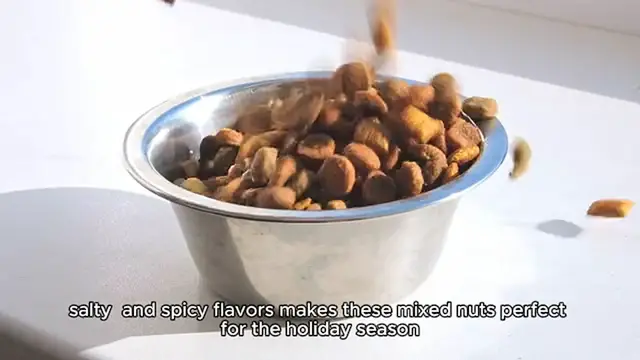 Video thumbnail for Holiday Spiced Mixed Nuts recipe