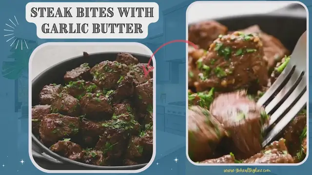 'Video thumbnail for Steak Bites with Garlic Butter'