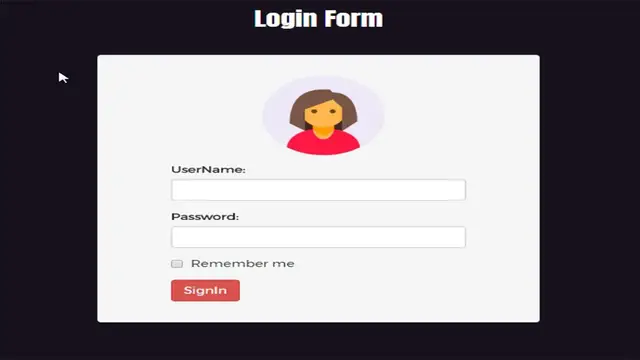 Video thumbnail for bootstrap login form design