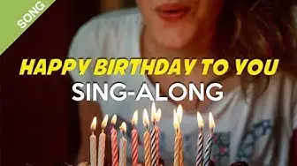 Video thumbnail for "Happy Birthday to you" Song [Sing-Along] (cheerful version)