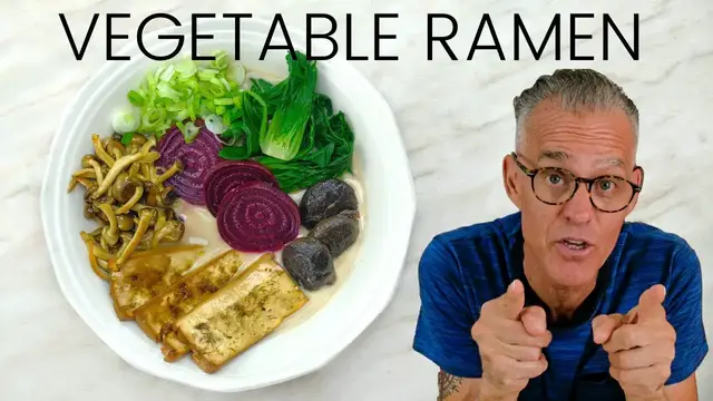 Video thumbnail for How to Make Delicious Vegan Vegetable Ramen