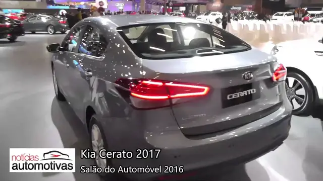 Video thumbnail for Kia Cerato 2017 - Salão do Automóvel 2016 - NoticiasAutomotivas.com.br