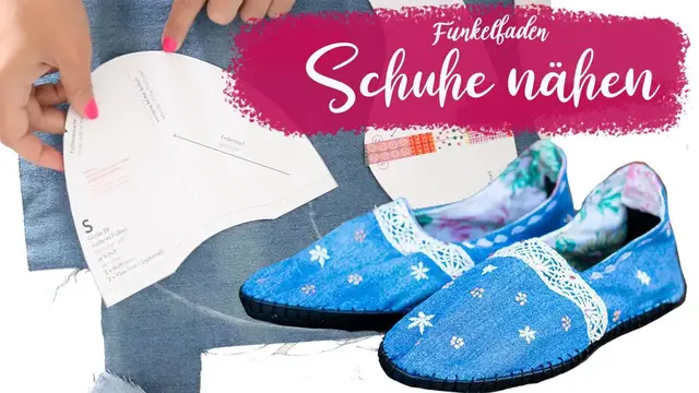 Video thumbnail for 🧵 Schuhe nähen mit dem Sohlenset von Botties 🧵 Ganz einfach stabile Schuhe selber nähen 👞