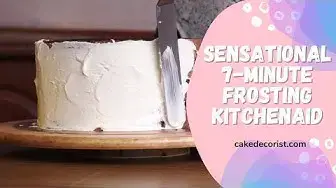 Video thumbnail for Sensational 7 Minute Frosting KitchenAid