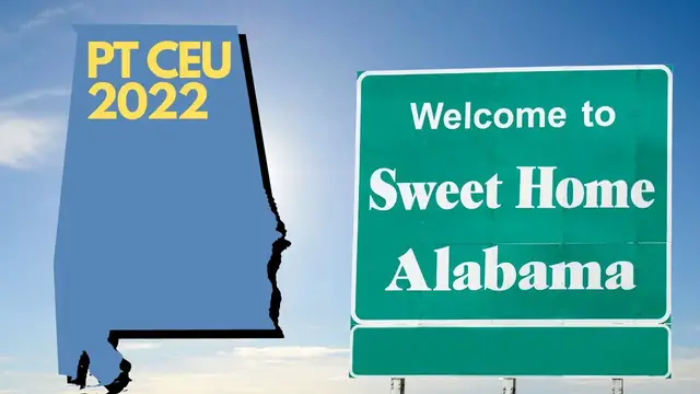 'Video thumbnail for Alabama Physical Therapy CEU Requirements for 2022'