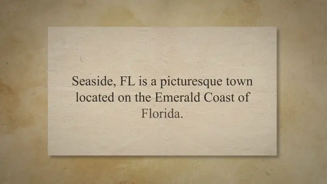 Video thumbnail for Rentals in Seaside Florida: A Slice of Paradise 🏖️