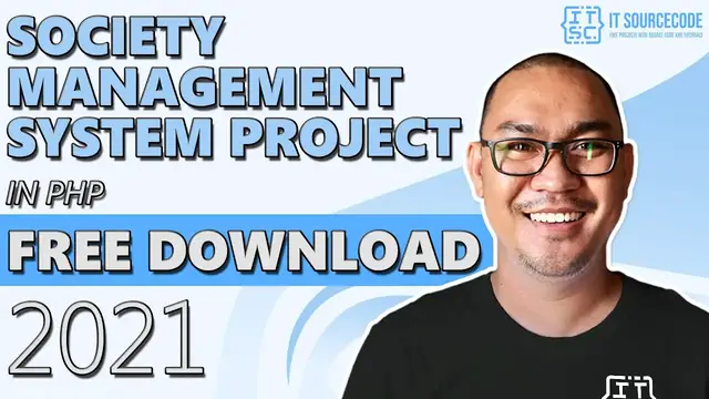Video thumbnail for Society Management System Project in PHP Free Download 2021 | PHP Project with Source Code