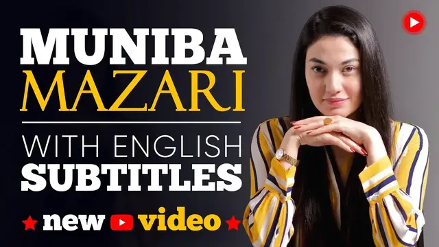 Video thumbnail for ENGLISH SPEECH | MUNIBA MAZARI: Motivational Words (English Subtitles)