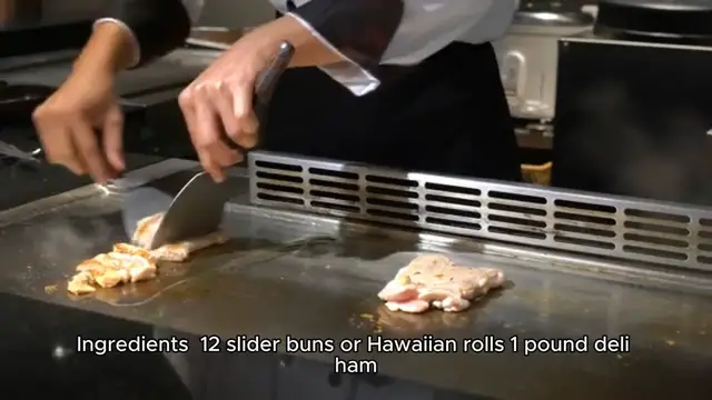 Video thumbnail for Ham and Cheese Sliders Recipe